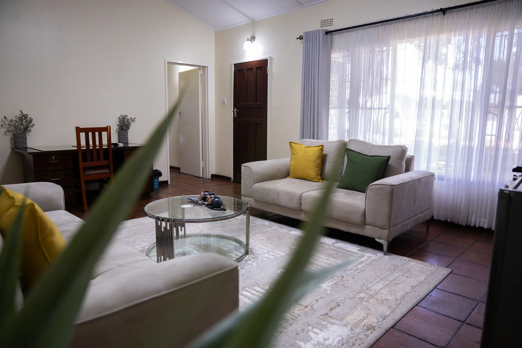 A guest lounge